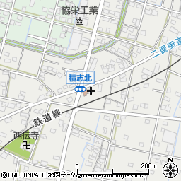 静岡県浜松市中央区積志町173周辺の地図