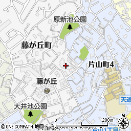 ロイヤル吹田藤ケ丘周辺の地図