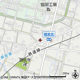 静岡県浜松市中央区積志町431周辺の地図