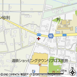 静岡県浜松市中央区笠井町1101周辺の地図