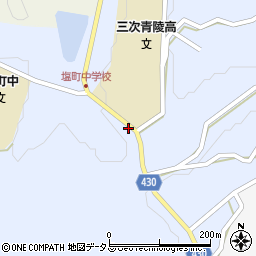 広島県三次市大田幸町2232周辺の地図