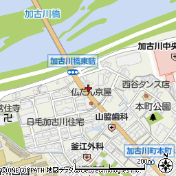 兵庫県加古川市加古川町本町292-5周辺の地図