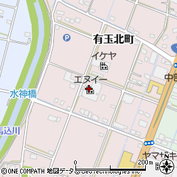 静岡県浜松市中央区有玉北町445周辺の地図