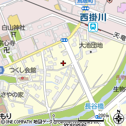 静岡県掛川市長谷328-1周辺の地図