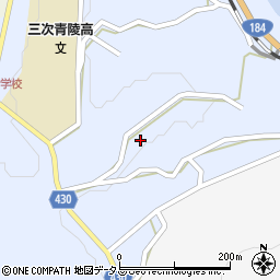 広島県三次市大田幸町2381周辺の地図