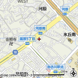 兵庫県加古川市加古川町篠原町157周辺の地図