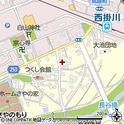 静岡県掛川市長谷310周辺の地図
