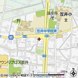 静岡県浜松市中央区笠井町1030周辺の地図
