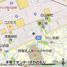 静岡県掛川市大池868周辺の地図