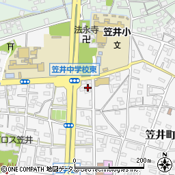 静岡県浜松市中央区笠井町1040周辺の地図