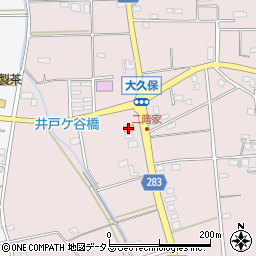 ファミリーマート磐田大久保店周辺の地図
