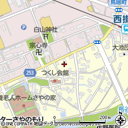 静岡県掛川市長谷282-1周辺の地図