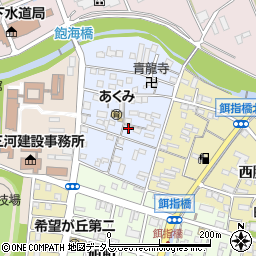 愛知県豊橋市飽海町79-4周辺の地図