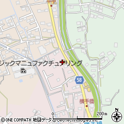 静岡県袋井市堀越1691周辺の地図