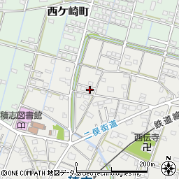 静岡県浜松市中央区積志町1780周辺の地図
