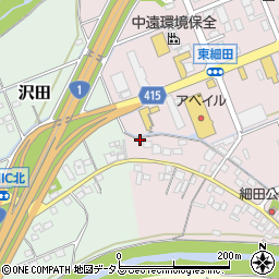 静岡県掛川市細田190周辺の地図