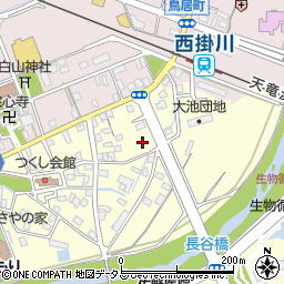 静岡県掛川市長谷331周辺の地図