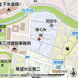 愛知県豊橋市飽海町81周辺の地図
