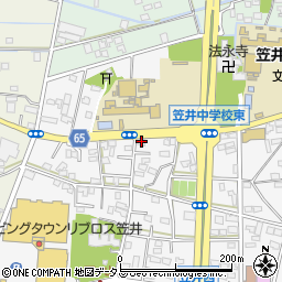 静岡県浜松市中央区笠井町1134周辺の地図