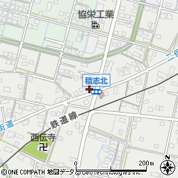 静岡県浜松市中央区積志町406周辺の地図