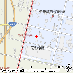 静岡県牧之原市布引原908周辺の地図