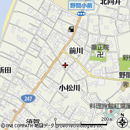 愛知県知多郡美浜町野間前川32周辺の地図