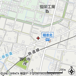 静岡県浜松市中央区積志町432周辺の地図