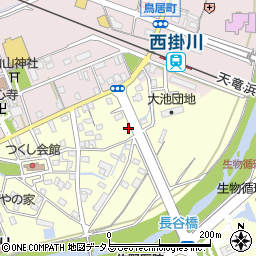 静岡県掛川市長谷333周辺の地図