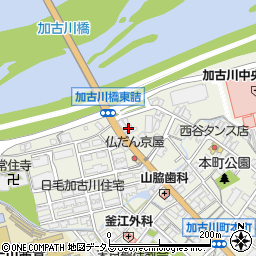 兵庫県加古川市加古川町本町285周辺の地図