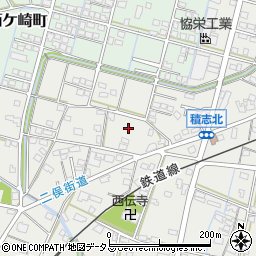 静岡県浜松市中央区積志町486周辺の地図