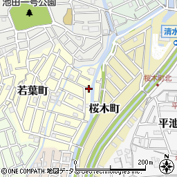 大阪府寝屋川市若葉町9-16周辺の地図