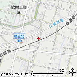 静岡県浜松市中央区積志町184周辺の地図