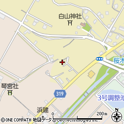 静岡県浜松市中央区大山町53周辺の地図