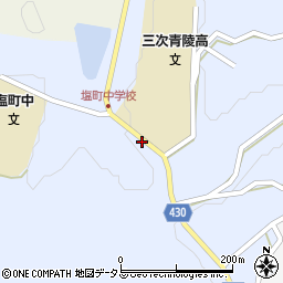 広島県三次市大田幸町2233周辺の地図