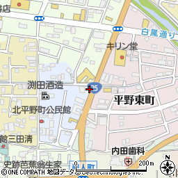 三重県伊賀市平野上川原周辺の地図