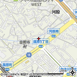 兵庫県加古川市加古川町篠原町162周辺の地図
