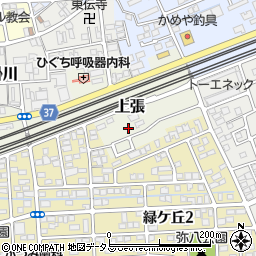 静岡県掛川市上張252周辺の地図