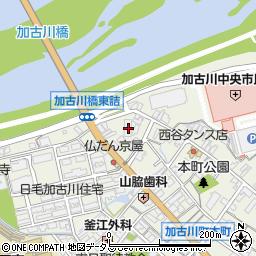 兵庫県加古川市加古川町本町294-8周辺の地図