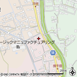 静岡県袋井市堀越1688周辺の地図