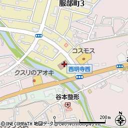 津地方法務局伊賀支局　証明書発行窓口周辺の地図