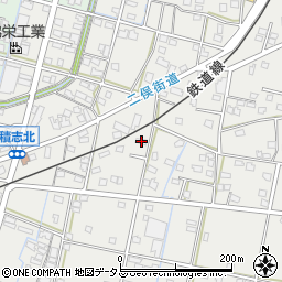 静岡県浜松市中央区積志町375周辺の地図