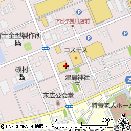 静岡県掛川市大池2630周辺の地図