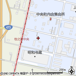 静岡県牧之原市布引原906-1周辺の地図