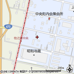 静岡県牧之原市布引原906周辺の地図