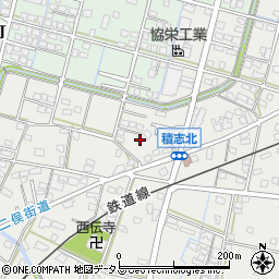 静岡県浜松市中央区積志町429周辺の地図