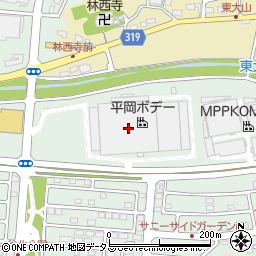平岡ボデー株式会社　管理部総務グループ周辺の地図