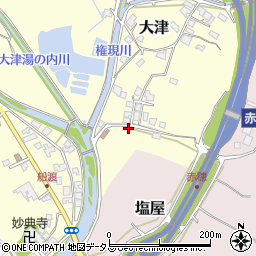 兵庫県赤穂市大津1743周辺の地図