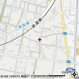静岡県浜松市中央区積志町290周辺の地図