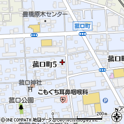 田辺商事豊橋営業所周辺の地図