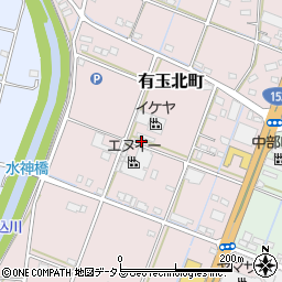 静岡県浜松市中央区有玉北町372周辺の地図